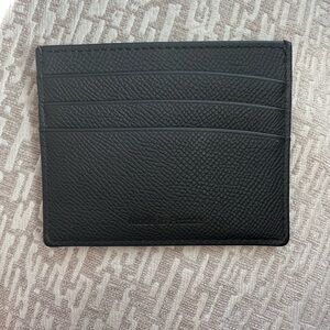 Molequin Card Holder Black/Whiskey Tan
